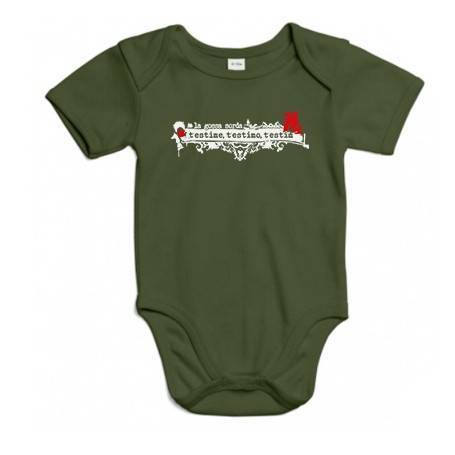 Bodi bebè "T’estime, T'estimo, T’estim"