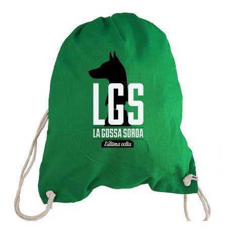 Mochila verde "L'Última Volta En Concert"
