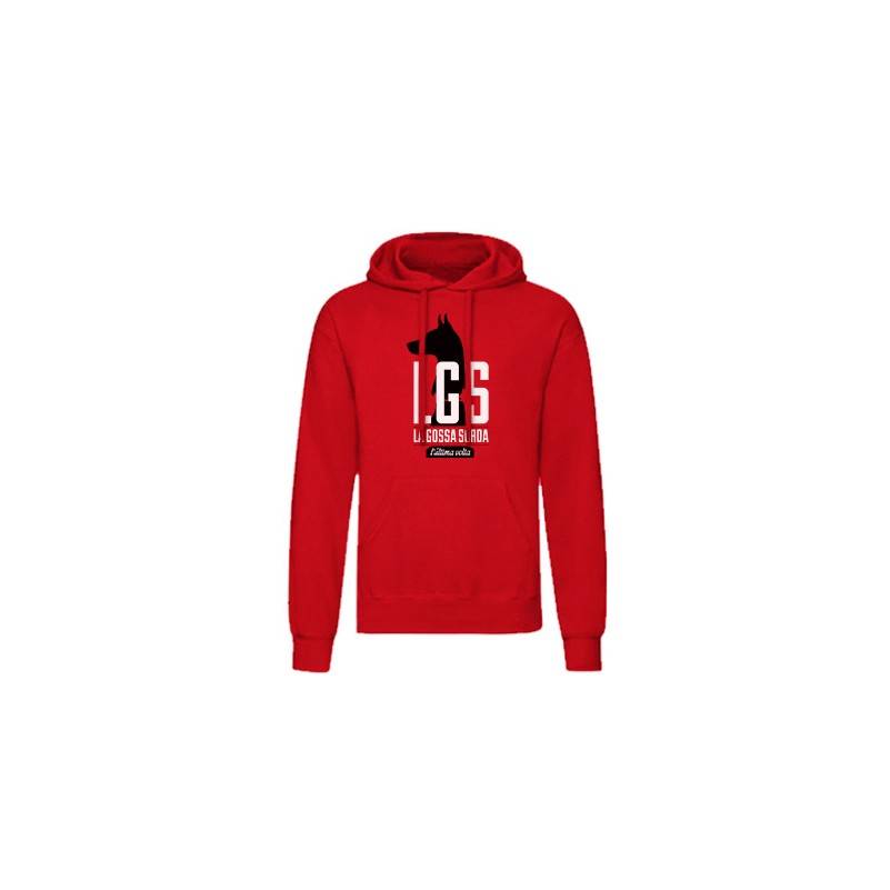 Sudadera roja chico "L'Última Volta En Concert"