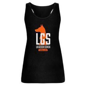 Camiseta negra chica tirantes "L'Última Volta En Concert"