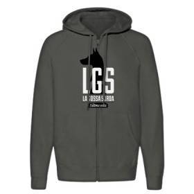 Sudadera cremallera gris chico "L'Última Volta En Concert"