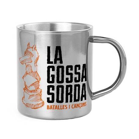 Taza metálica "Dibuix Batalles"