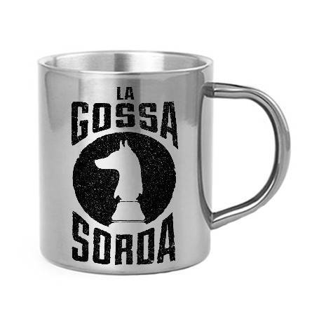 Taza metálica "Logo Batalles"