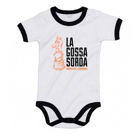 Body bebé con ribete "Dibuix Batalles”"