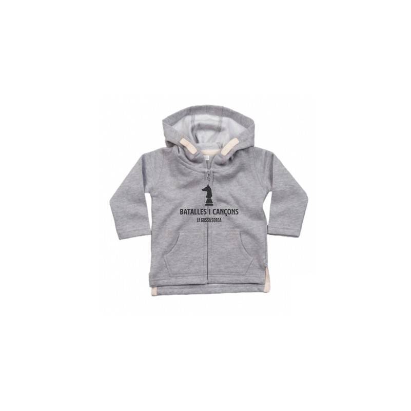 Sudadera bebé "Batalles i Cançons"