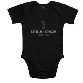 Bodi bebè  "Batalles i Cançons"