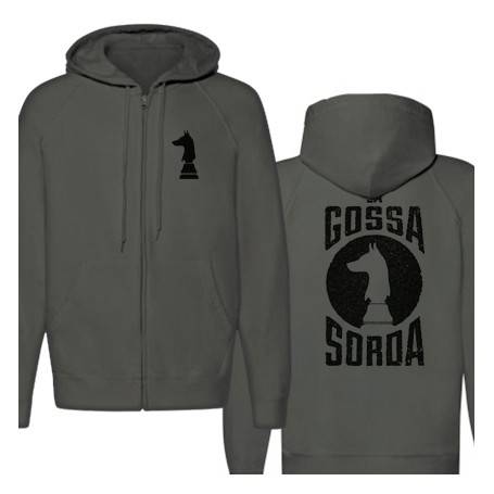 Sudadera cremallera "Logo Batalles" con trasera