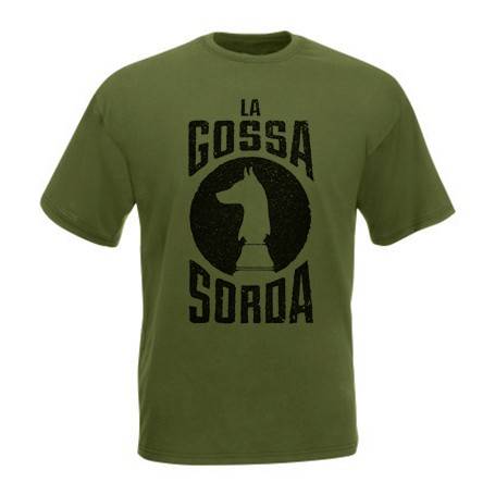 Camiseta verde militar chico "Logo Batalles"