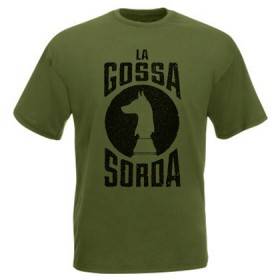 Camiseta verde militar chico "Logo Batalles"