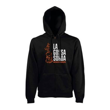 Sudadera cremallera "Dibuix Batalles"