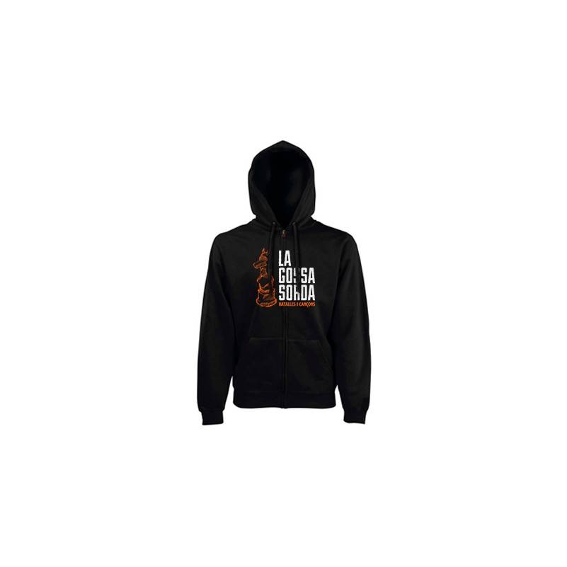 Sudadera cremallera "Dibuix Batalles"