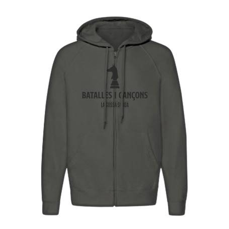 Sudadera cremallera "Batalles i Cançons" 2