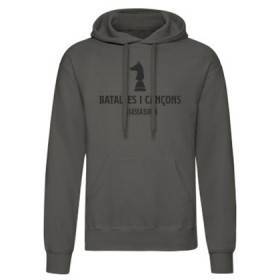 Sudadera gris chico "Batalles i Cançons"