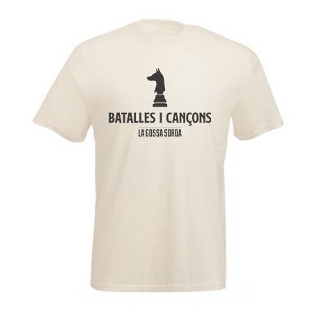 Camiseta gris chico "Batalles i Cançons" 2