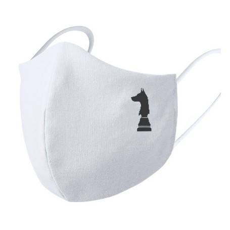 Mascarilla blanca "Logo"