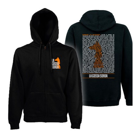 Sudadera cremallera con trasera "Esbarzers" 2
