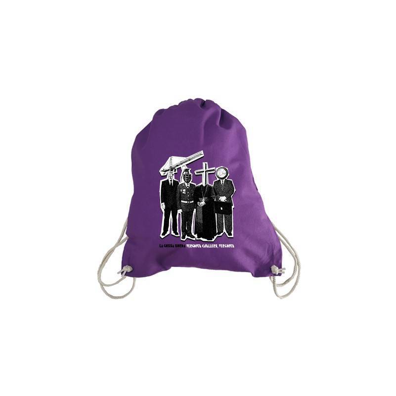 Mochila morada "Vergonya