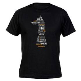 Camiseta nega chico "Cançons"