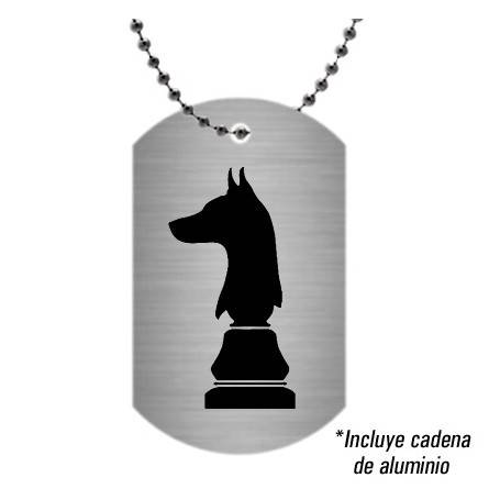 Penjoll/Placa alumini "Logo"