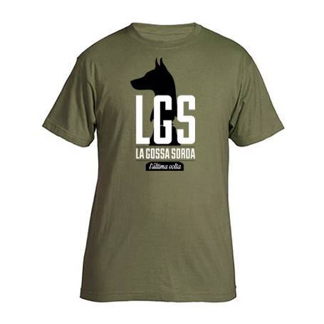 Camiseta verde militar chico "L'Última Volta En Concert"