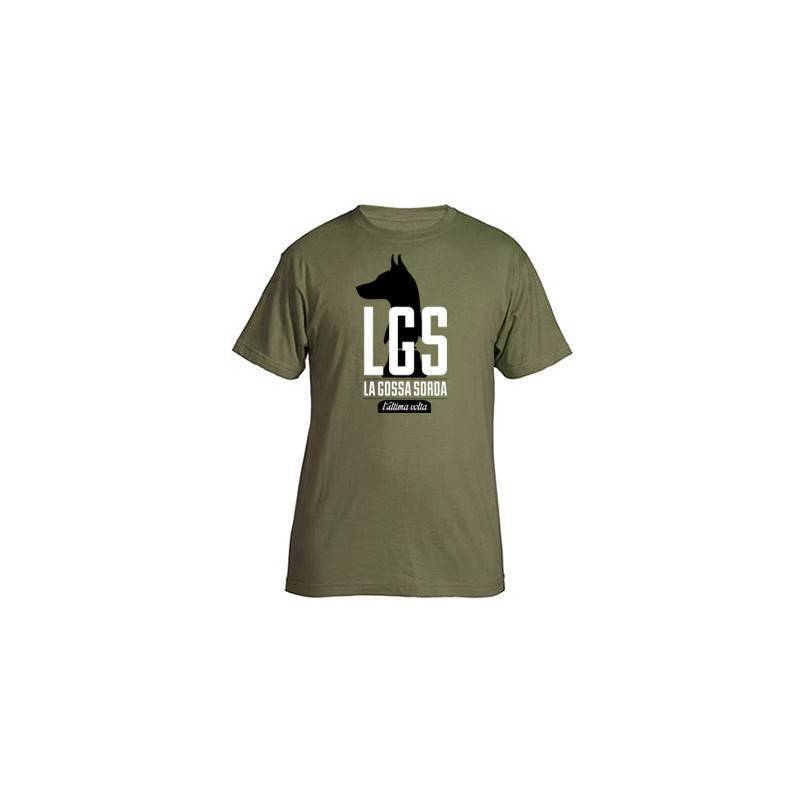 Camiseta verde militar chico "L'Última Volta En Concert"