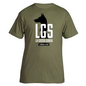Camiseta verde militar chico "L'Última Volta En Concert"