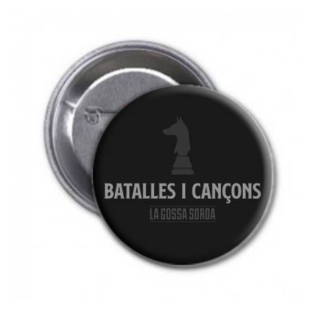 Chapa "Batalles i Cançons"