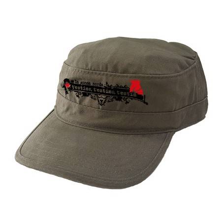 Gorra militar "T’estime, T'estimo, T’estim"