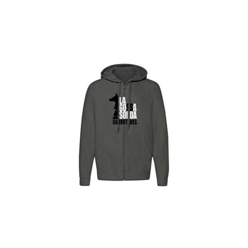 Sudadera cremallera "Garrotades"