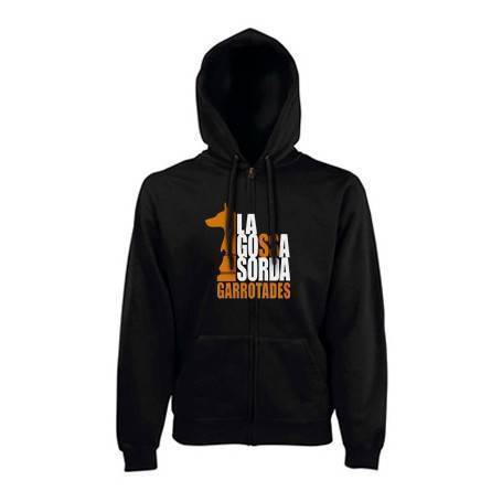 Sudadera cremallera "Garrotades"