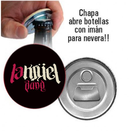 Imán abre botellas "Logotipo Color"