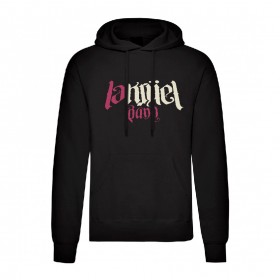 Sudadera negra "Logotipo color"