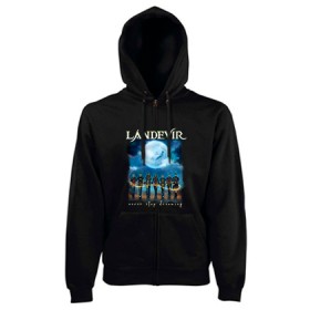 Sudadera cremallera "Portada Never Stop Dreaming"