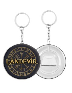 Llavero abre botellas "Portada reloj"