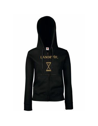 Sudadera cremallera "Portada reloj"