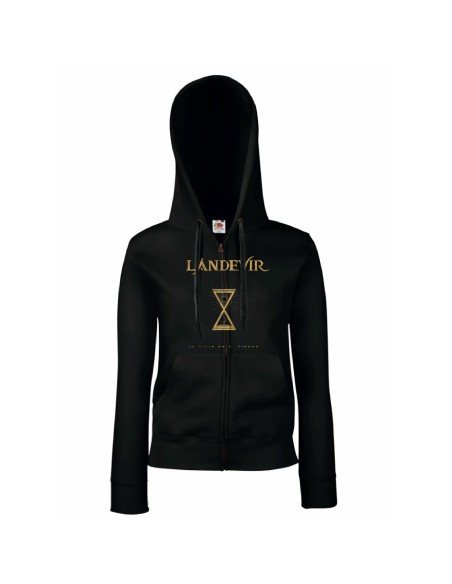 Sudadera cremallera "Portada reloj"