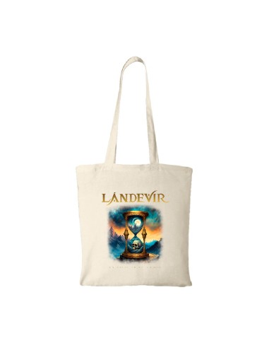 Bolsa de tela "Skull hourglass"