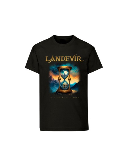 Camiseta "Skull hourglass"