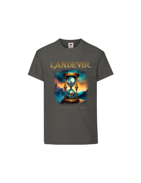 Camiseta "Skull hourglass"