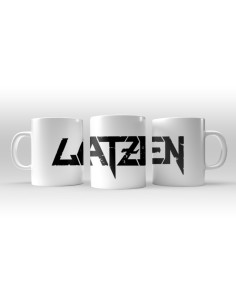 Taza cerámica blanca "Logotipo"
