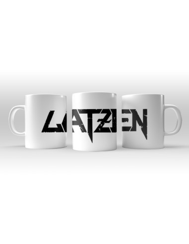 Taza cerámica blanca "Logotipo"