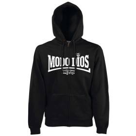 Sudadera con cremallera "Modo dios"