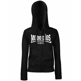 Sudadera con cremallera "Modo dios"