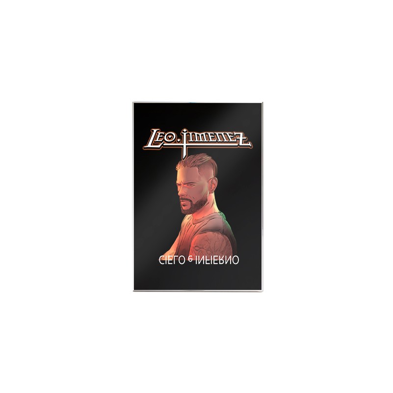 Imán acrílico "Cielo e infierno"