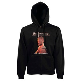 Sudadera cremallera "Cielo e infierno"