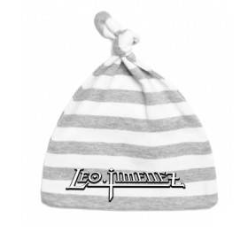 Gorro-nudo bebe rayas "Logotipo"