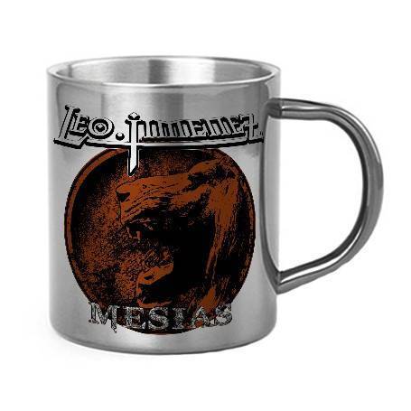 Taza metálica "León"