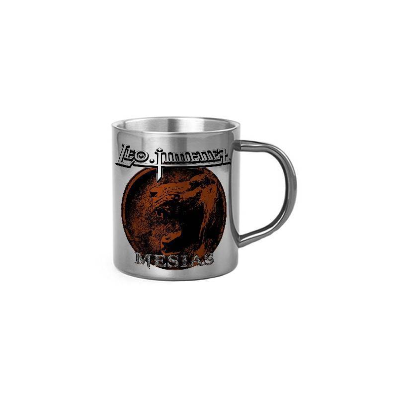 Taza metálica "León"