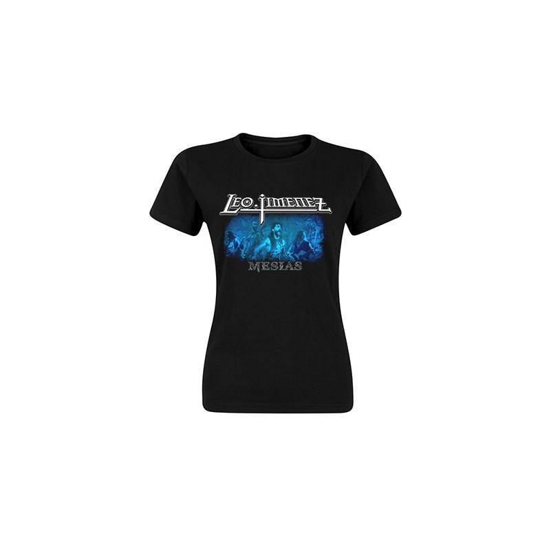 Camiseta "Foto Grupo Mesías en azul"