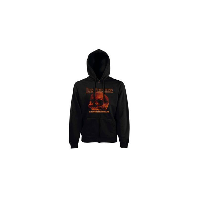 Sudadera cremallera "Calavera Factoría"